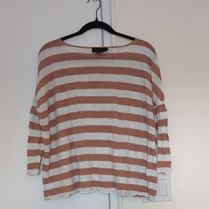 Hatch Maternity Linen Top